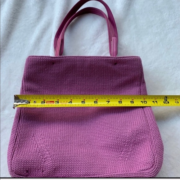 Authentic PRADA pink LANA women’s tote style B9496 - Picture 5 of 8